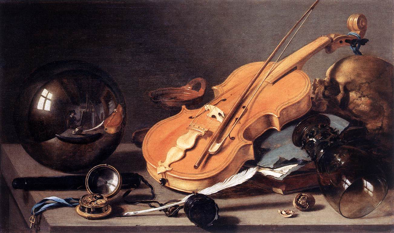 1a vanitas Pieter Claesz 1628