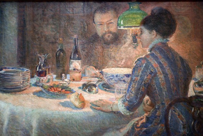Marie Bracquemond Sous la Lampe (Sisley et sa femme) 1877.jpg