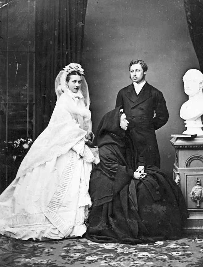 6 wedding Bertie and Alex 1863