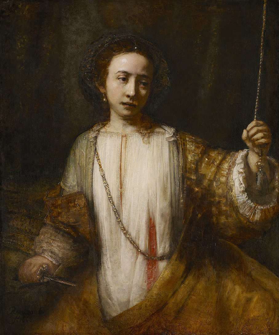 Rembrandt Lucretia (II) 1666