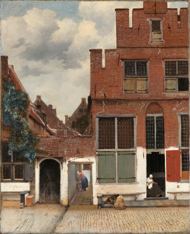 Straatje van Vermeer 1658