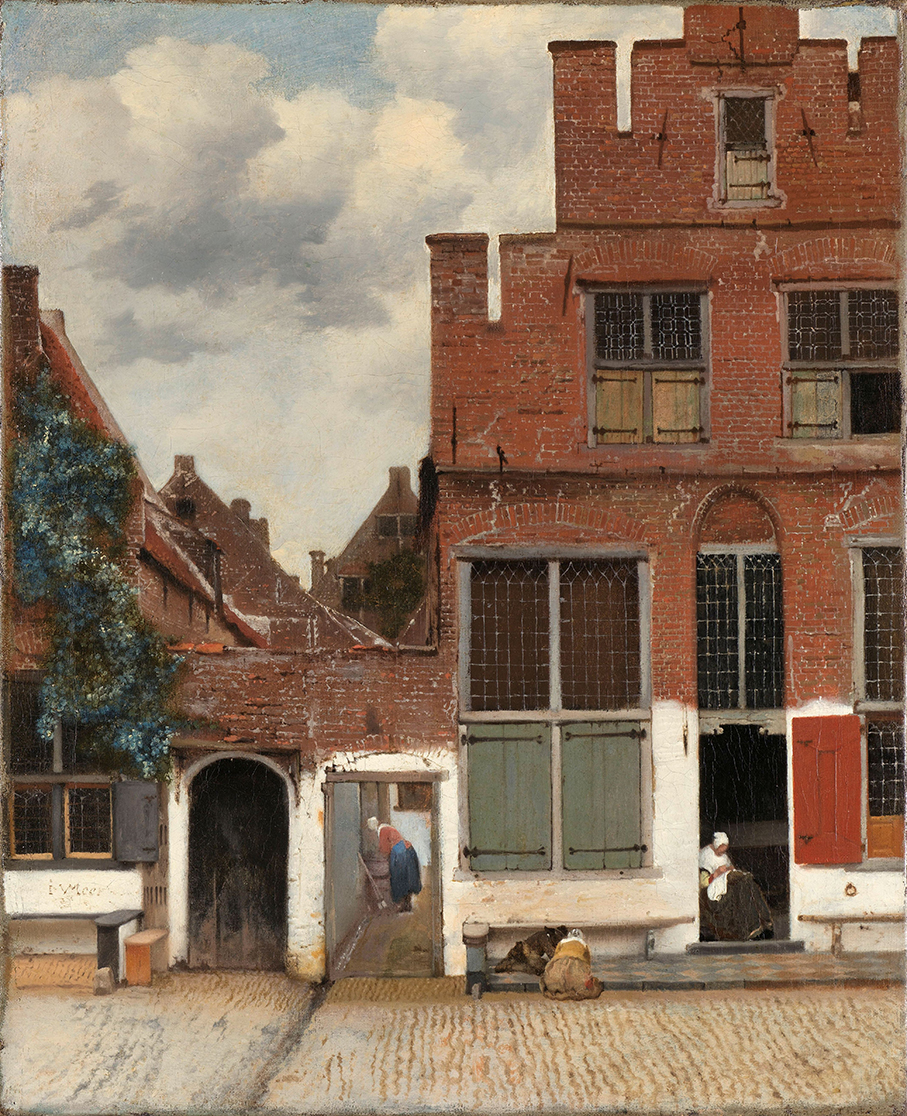 Straatje van Vermeer 1658