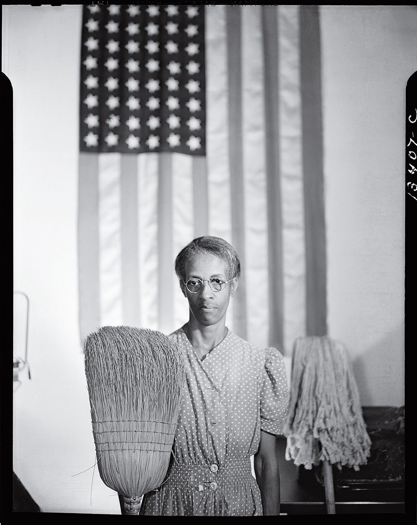7. Gordon Parks Ella Watson (american gothic) 1942